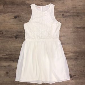 Gianni Bini White Lace Dress